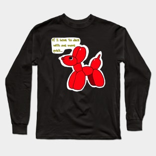 Balloon Animal Long Sleeve T-Shirt